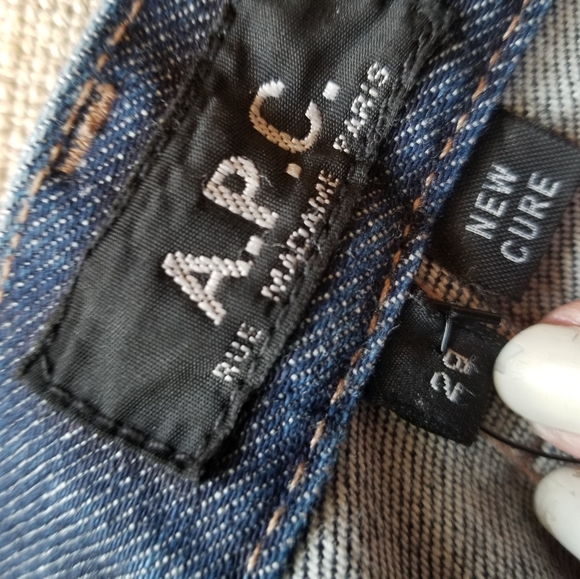A.P.C. Raw Denim Jeans - Picture 9 of 15